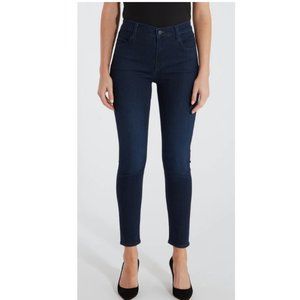 J Brand Women's Tailored Crop Jeans Style 8237E447 Inkwell Dark Wash Denim 27